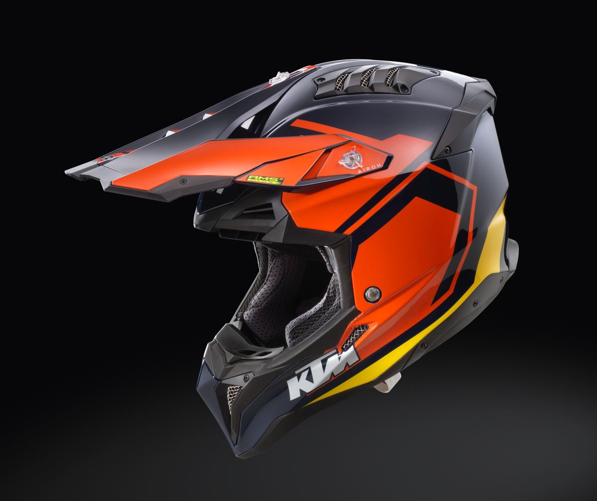 Casco motocross red bull airoh top
