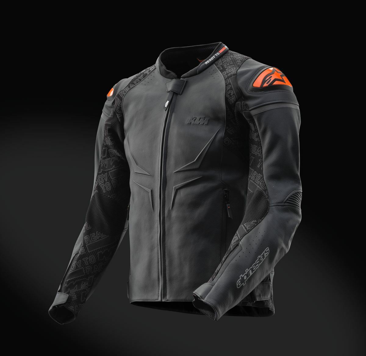 HELICAL LEATHER JACKET JE68